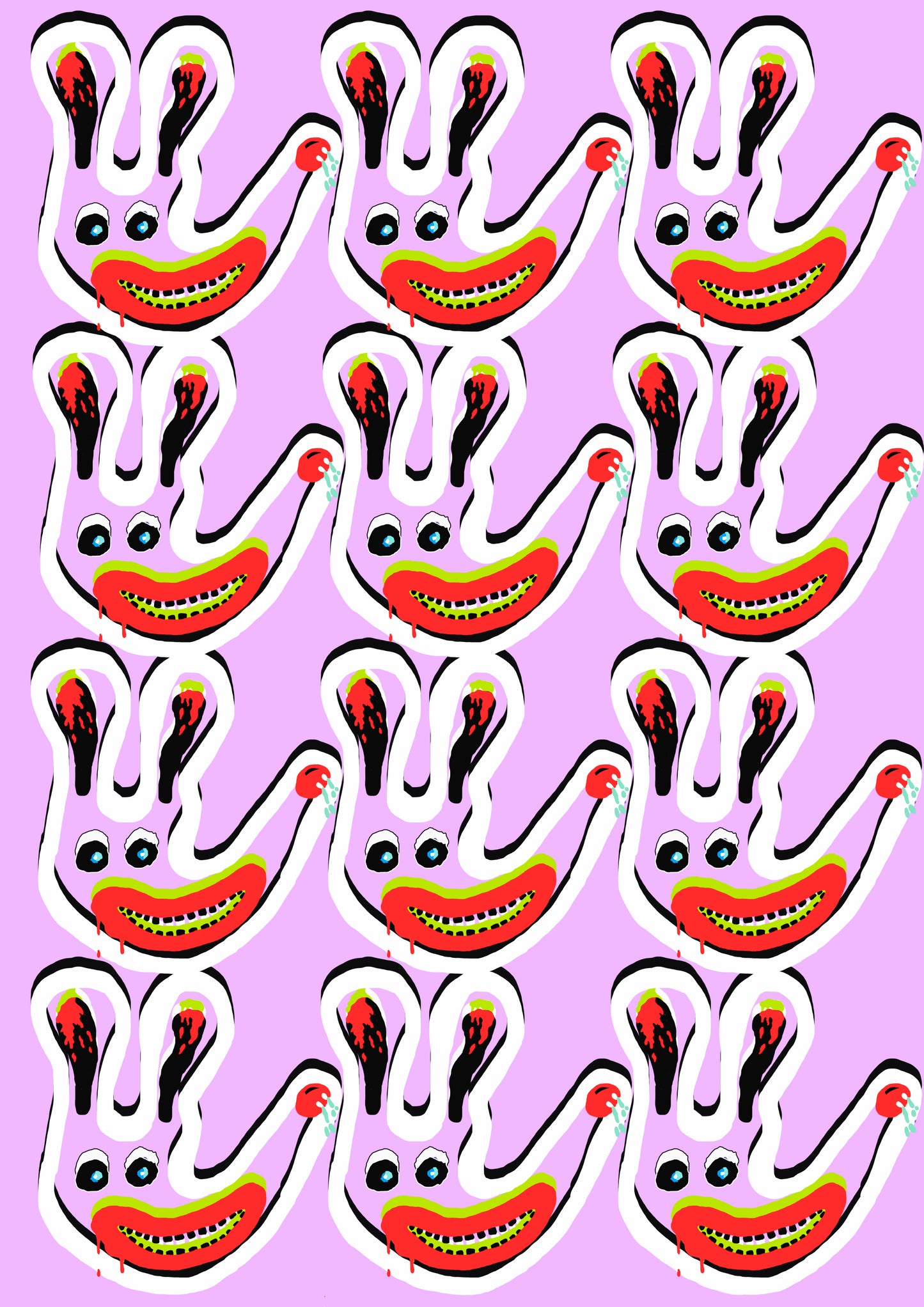 'Hot Mess' Print