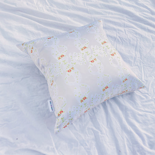 Rabbipoochie Square Cushion